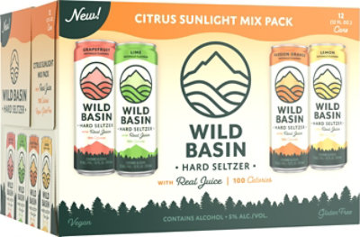 Wild Basin Hard Seltzer Essentials Mix In Cans - 12-12 Oz - Image 1