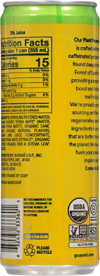Guayaki Organic Yerba Mate Sparkling Lima Limon - 12 Fl. Oz. - Image 5
