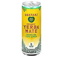Guayaki Organic Yerba Mate Sparkling Lima Limon - 12 Fl. Oz.