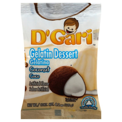 DGari Coconut/Milk Gelatin Mix - 4.2 Oz - Image 1