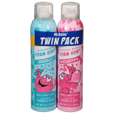 Mr Bubble Foam Soap Twin Pack - 16 Oz