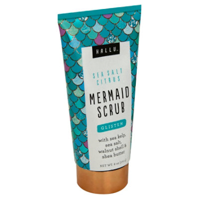 mermaid body scrub