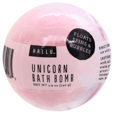 Hallu Large Bath Bomb Unicorn Vi - 4.9 Oz - Image 3