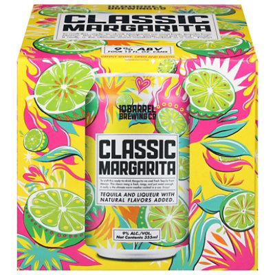 10 Barrel Brewing Co. Classic Margarita In Cans - 4-12 Fl. Oz. - Image 3