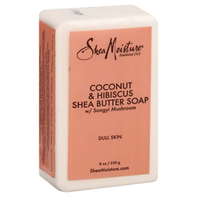 Shea Moisture Coconut & Hibiscus Soap - 8 Oz - Image 1