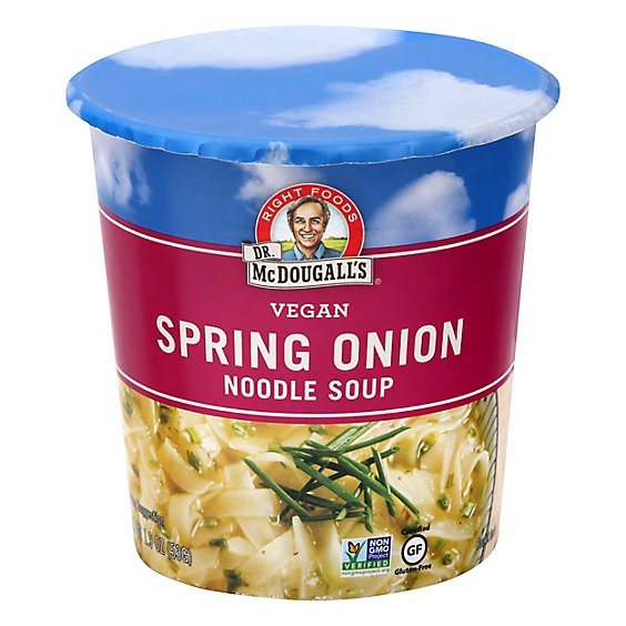 Dr Mcdougalls Soup Bgcup Sprng Onion Ndl - 1.9 Oz