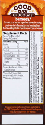 Good Day Chocolate Supplmnt Tumeric Chocolte - .99Oz - Image 5