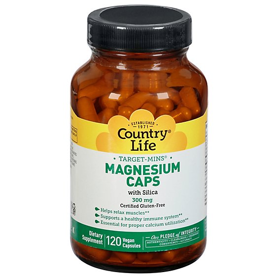 Target Mins Magnesium - 120 Count