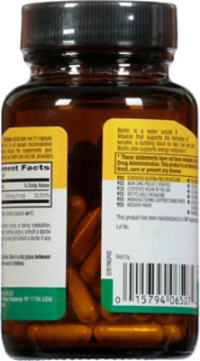 Biotin 10 Mg - 60 Count - Image 5