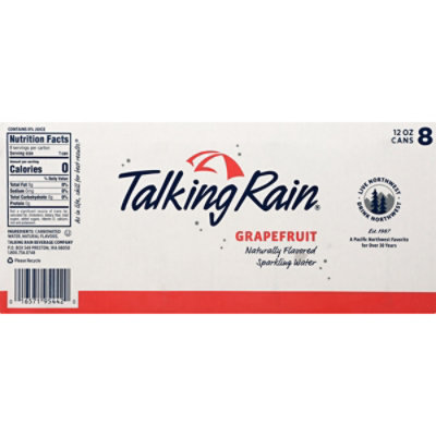 Talking Rain Sparkling Water Grapefruit - 96 Fl. Oz. - Image 5