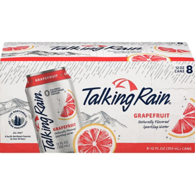 Talking Rain Sparkling Water Grapefruit - 96 Fl. Oz.