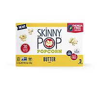 SkinnyPop Butter Microwave Popcorn Box - 3-2.8 Oz