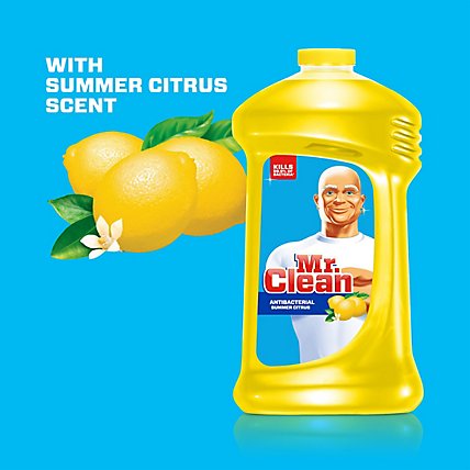 Mr. Clean Antibacterial Multi Surface Cleaner Summer Citrus - 45 Fl. Oz. - Image 4