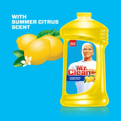 Mr. Clean Antibacterial Multi Surface Cleaner Summer Citrus - 45 Fl. Oz. - Image 7
