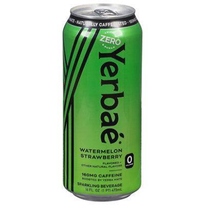 Yerbae P10 Watermelon Strawberry Enhanced Sparkling Water - 16 Fl. Oz. - Image 3