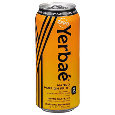 Yerbae P10 Mango Passion Fruit Enhanced Sparkling Water - 16 Fl. Oz. - Image 3