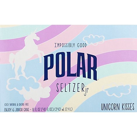 Polar Seltzer Kiss Unicorn - 6-8 Fl. Oz.