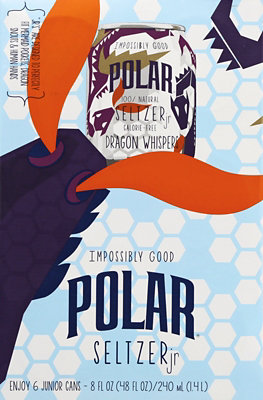 Polar Seltzer Whisper Dragon - 6-8 Fl. Oz. - Image 5