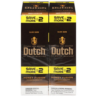 Dutch Masters Dutch Cigarillo Honey Fusion - 2 Count - Image 2