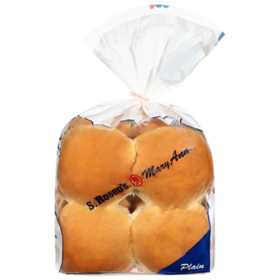 S Rosens Plain Hamb Buns 8ct - 14 Oz - Image 2