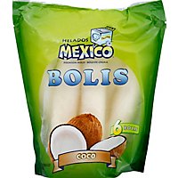 Helados Mexico Coconut Bolis - 6-5 Fl. Oz. - Image 2