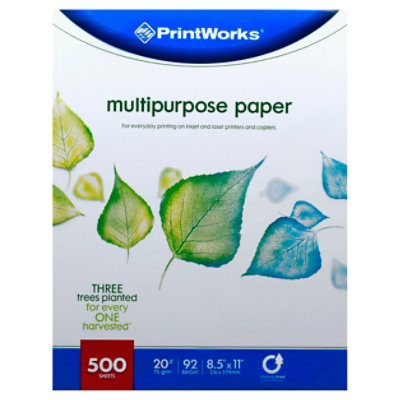 Signature SELECT Paper Multi Use 8.5x11 White 500 Sheets - Each - Albertsons