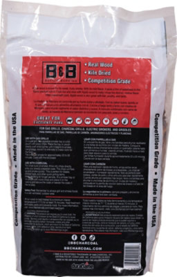 B&B Apple Smoking Wood Chips Bag - 180 Cu. In. - Image 3