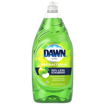 Dawn Ultra Apple Blossom Scent Antibacterial Dishwashing Liquid Dish Soap - 40 Fl. Oz. - Image 3