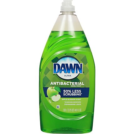Dawn Ultra Apple Blossom Scent Antibacterial Dishwashing Liquid Dish Soap - 40 Fl. Oz. - Image 2