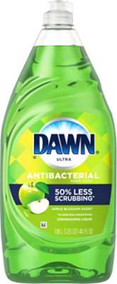 Dawn Ultra Apple Blossom Scent Antibacterial Dishwashing Liquid Dish Soap - 40 Fl. Oz. - Image 2