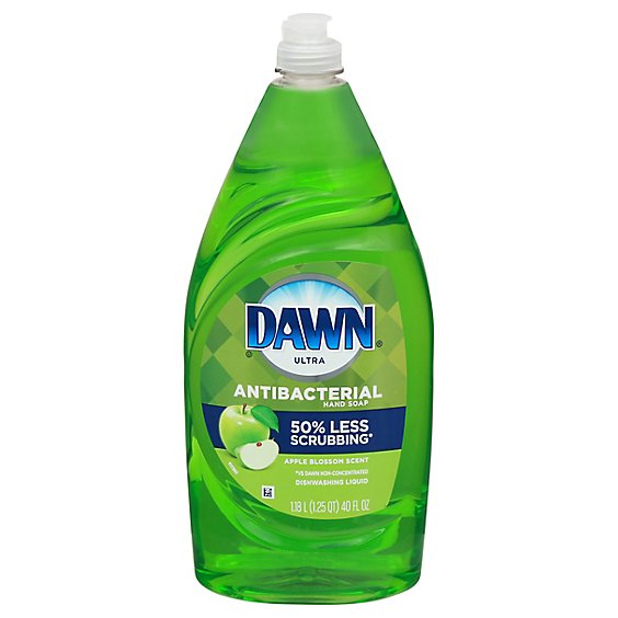 Dawn Ultra Apple Blossom Scent Antibacterial Dishwashing Liquid Dish Soap - 40 Fl. Oz.