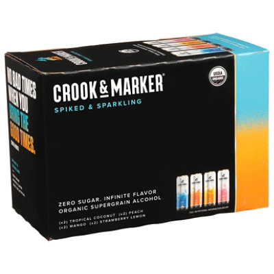 Crook & Marker Zero Guilt Variety In Cans - 8-11.5 Fl. Oz.