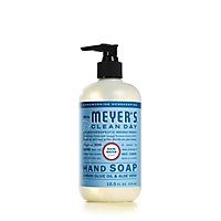 Mrs. Meyers Clean Day Liquid Hand Soap RainWater Scent 12.5 ounce bottle - Image 1