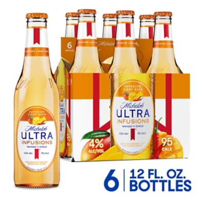 Michelob ULTRA Infusions Mango Y Chile Beer In Bottles - 6-12 Fl. Oz. - Image 2