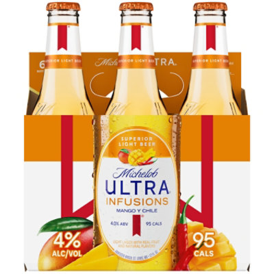 Michelob ULTRA Infusions Mango Y Chile Beer In Bottles - 6-12 Fl. Oz. - Image 4