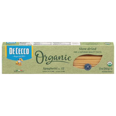 De Cecco Organic Spaghetti - 12 Oz - Image 3