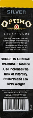 Optimo Cigarillos Silver - 2 Count - Image 3
