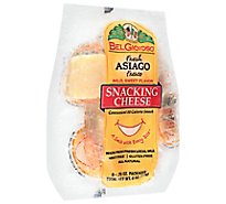 BelGioioso Asiago Fresco Snack Cheese Bag - 6 Oz