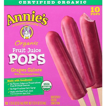 Annies Pops Grape - 1.75 Fl. Oz. - Image 2