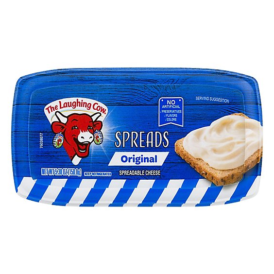 The Laughing Cow Original Spreadable Cheese - 5.30 Oz.
