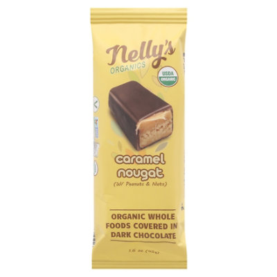 Nellys Organics Caramel Nougat Bar - 1.6 Oz - Image 3