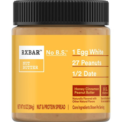 RX Nut Butter Peanut Butter Honey Cinnamon Protein Snack - 10 Oz - Image 6