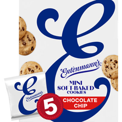 Entenmann's Little Bites Soft Baked Mini Chocolate Chip Cookies - 6.88 Oz - Image 1