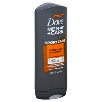 Dove Men+Care SportCare Body + Face Wash Endurance + Comfort - 13.5 Oz