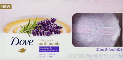 dove bath bombs lavender