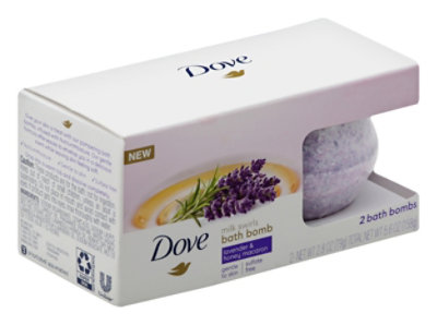 dove bath bombs lavender