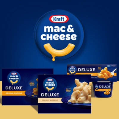 Kraft Deluxe Creamy Alfredo Macaroni & Cheese Dinner Box - 11.9 Oz - Image 8