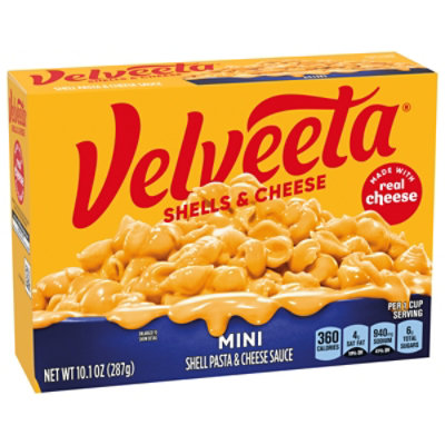 Velveeta Shells & Cheese Mini Shell Pasta & Cheese Sauce - 10.1 Oz - Image 8