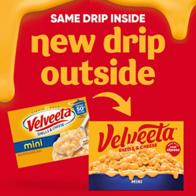 Velveeta Shells & Cheese Mini Shell Pasta & Cheese Sauce - 10.1 Oz - Image 2