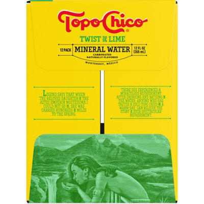 Topo Chico Mineral Water Twist Of Lime - 12-12 Fl. Oz. - Image 4